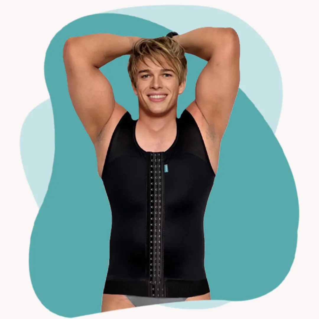 Men's shapewear, belly, back, polo, stirrup model (1) گن مردانه شکم ،پشت ،پهلو مدل رکابی